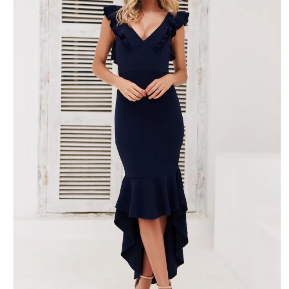 Ruffled Tiered Maxi Dress